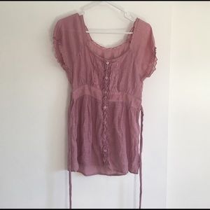 Pink Top Size S
